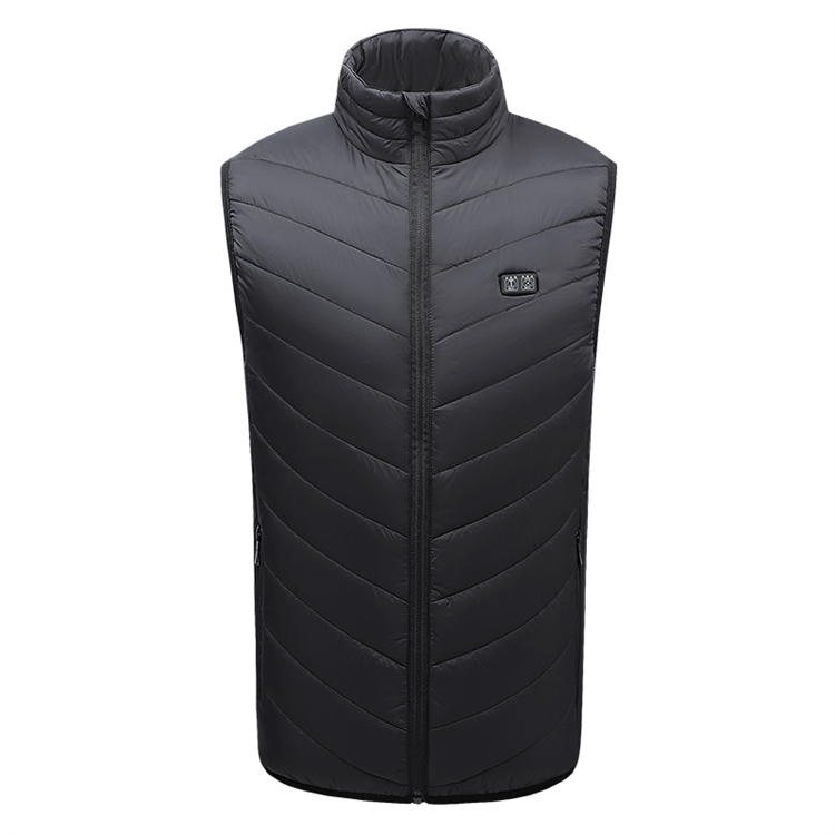 OEM Manufacturer Winter Unisex Men Usb Rechargeable Heater Jacket 2 4 9 Zone Heating Warming Thermal Heated Vest