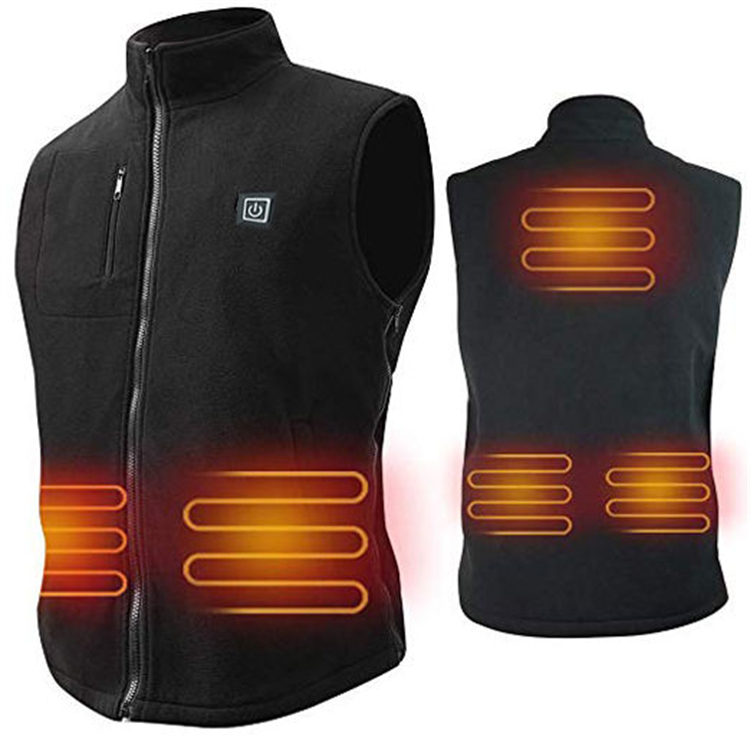 Winter Cold Season Unisex Men Usb Rechargeable 9 Zone Heating Warming Thermal Jacket Heated Vest