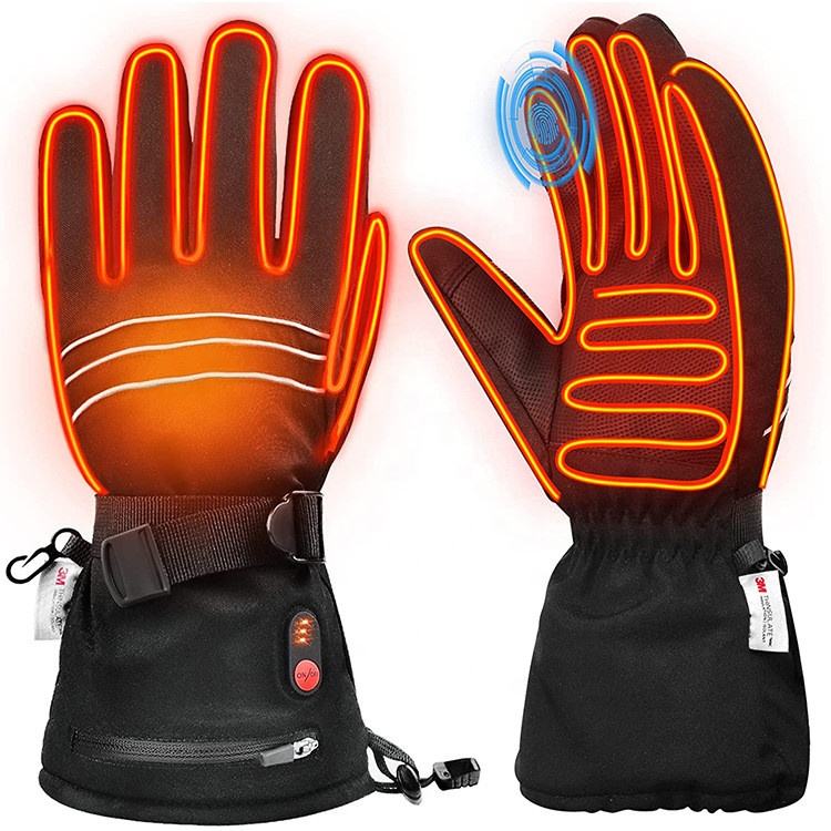 OEM Design Wholesale Price Riding Heated Gloves Heated Ski Gloves