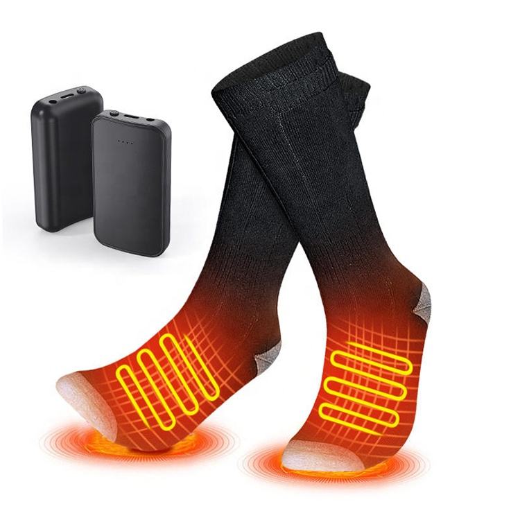 Heating Socks Battery Rechargeable Custom Sports Men Women Heated Socks