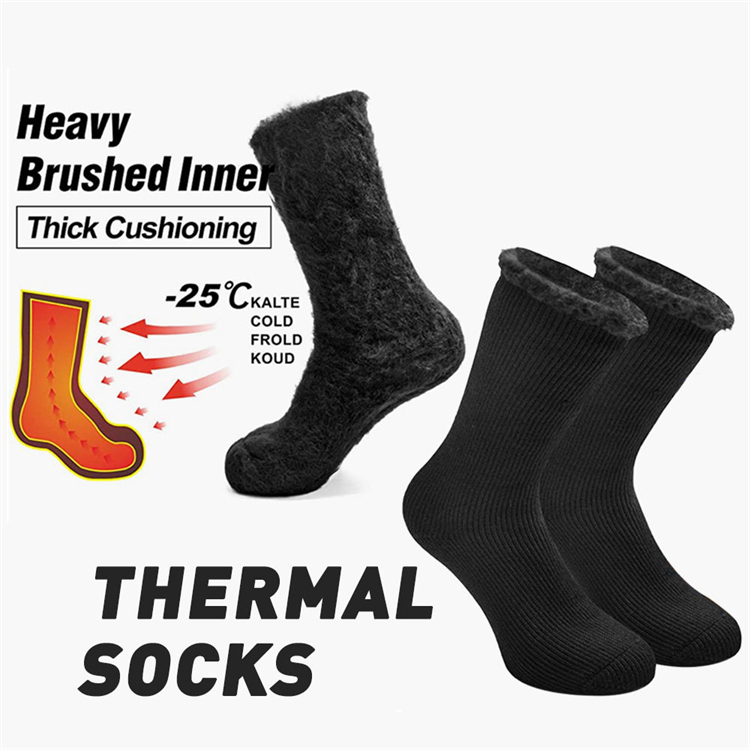 Unsex Winter Warm Thermal Socks for Men Women Extra Thick Insulated Heated Crew Boot Socks for Extreme Cold Weather socks