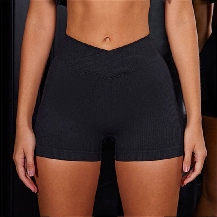 Sportswear Women Yoga Shorts Set Gym Fitness Sets Ribbed Yoga Shorts Leggings Sets Sportswear Women