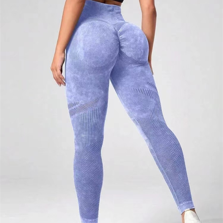 Tights Fitness Leggings Women With Custom Logo Fitness Seamless Pants Yoga Leggings Tie Dye Yoga Leggings Marble