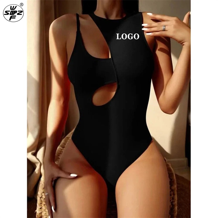 Custom Wholesale Designer One Piece Swimsuit Plus Size Women's Underwear Swimsuits For Women 2024 Bikinis Swimwear Beachwear