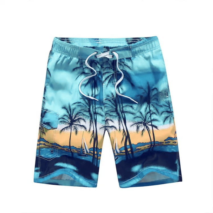 Men's beach pants quick-drying loose large size swimming trunks swimming shorts  Beach Shorts