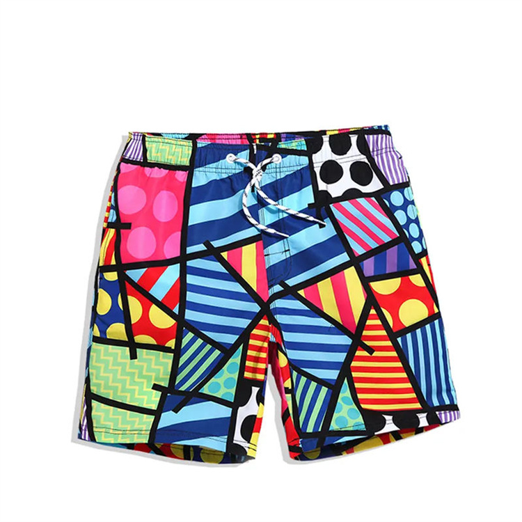 Custom Printed Quick-drying Men Beachwear Plus Size Swimsuit Men Quick Dry Summer Mens swimwear Shorts