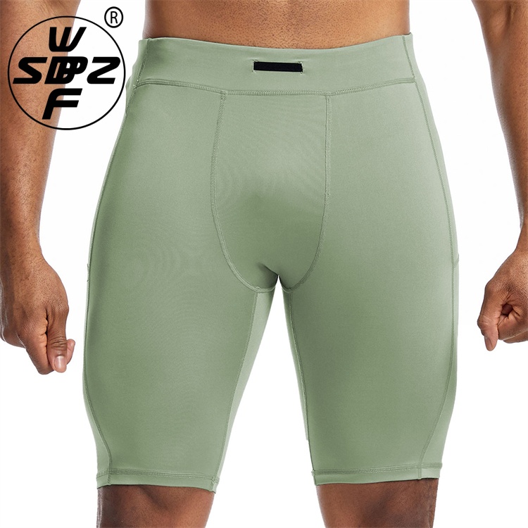 Spandex 100% Polyester Quick Sports Workout Running Shorts For Men Custom Men's Leggings