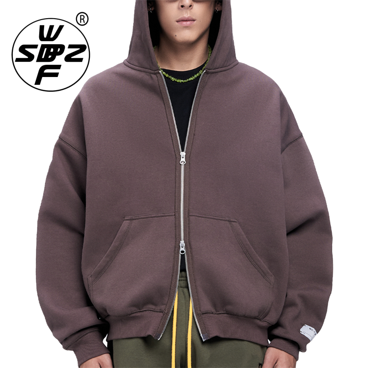 Men 100%  Cotton Thick Heavyweight Pullover Hoodie Custom Hoodies Men High Quality