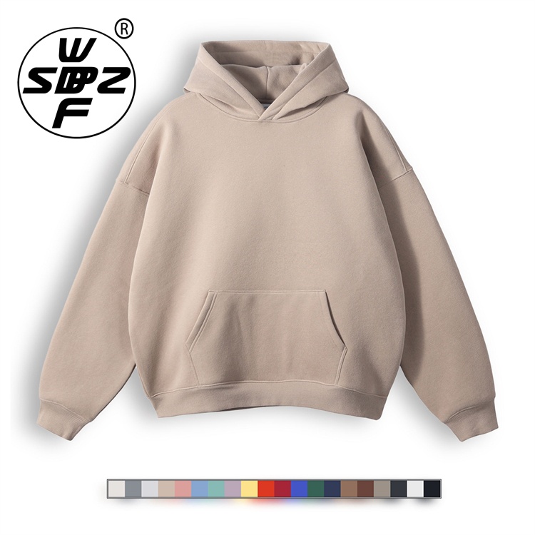 High Quality Fashion 100% Cotton Blank Heavy Weight Hoodie Custom Sports Hoodie For Men