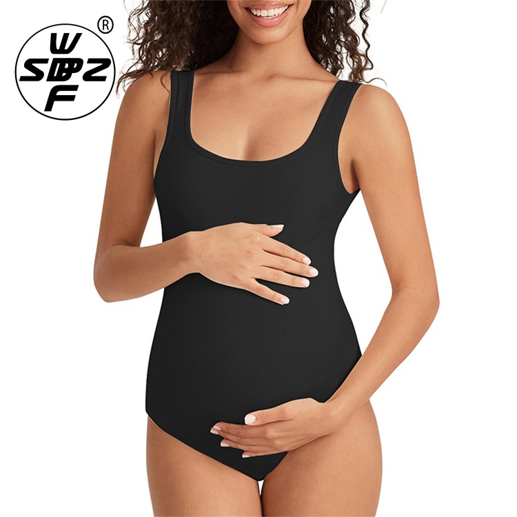 Seamless Eco-Friendly Abdominal Supports Maternity Jumpsuit Custom Pregnancy Shapewear