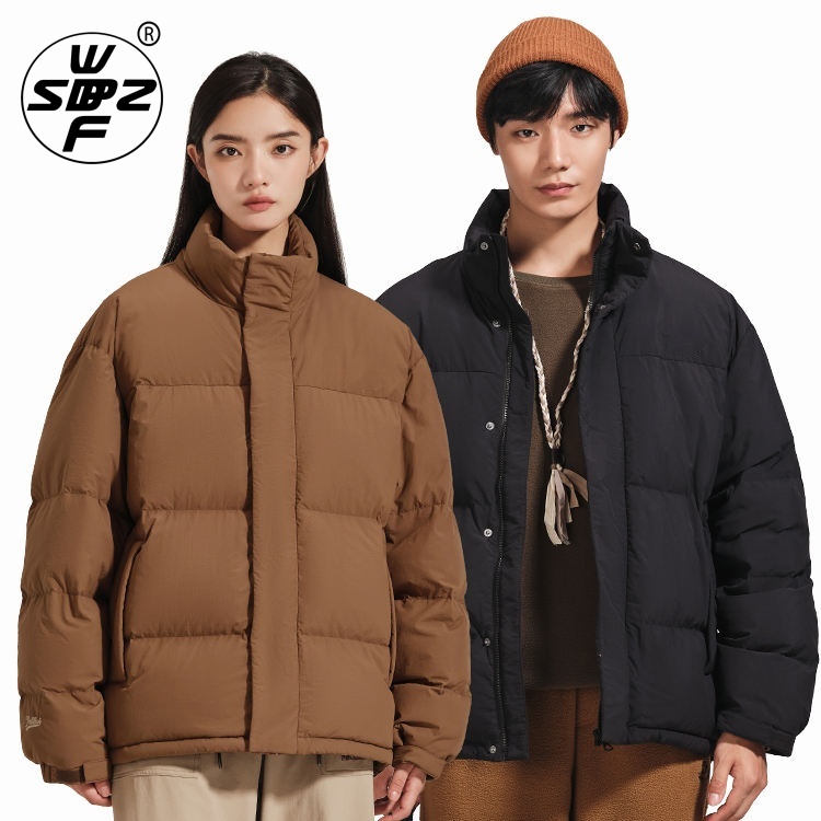 Outdoor Winter Hooded Short Thick Winter Men's Jacket Custom Zipper Puffer Jackets