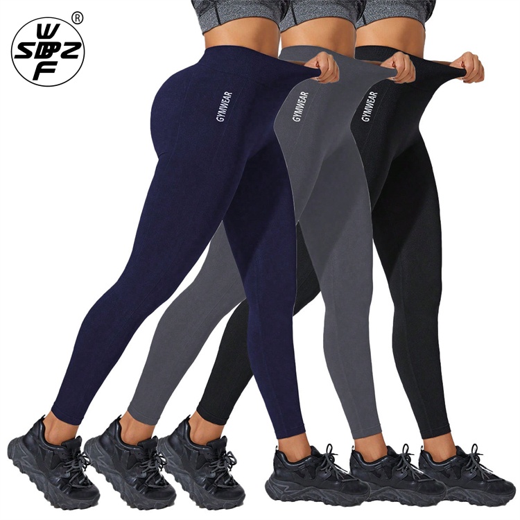 Butt Lifting High Waist Workout Yoga Pants Custom Workout Yoga Leggings