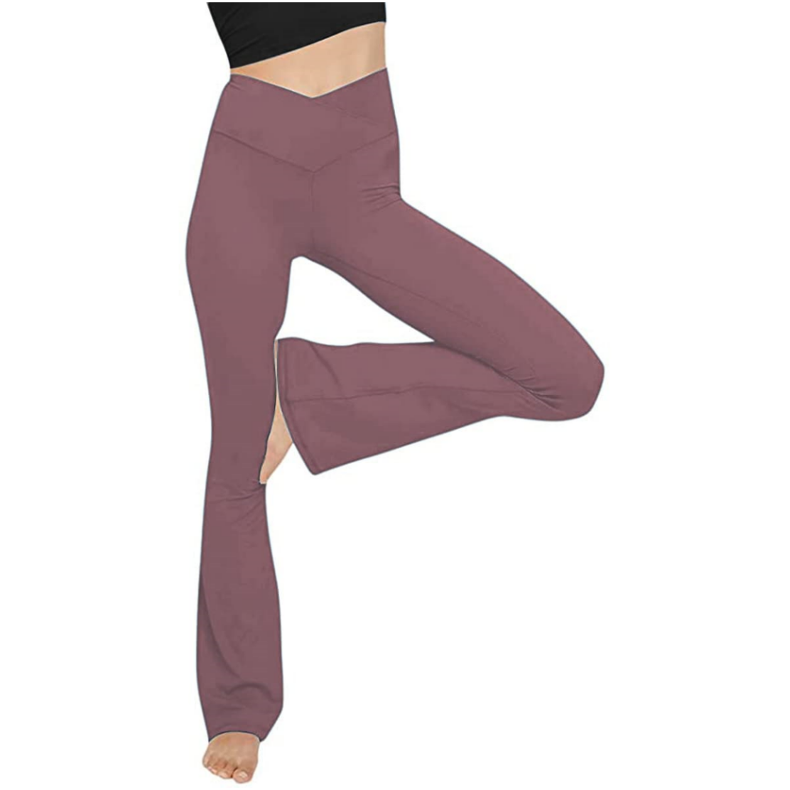 High Quality Flare Workout Leggings High Waisted Flare Yoga Pants For Women Long Fitness Pants